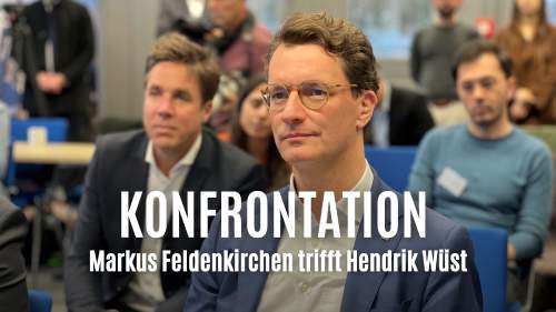 Konfrontation - Markus Feldenkirchen trifft Hendrik Wüst