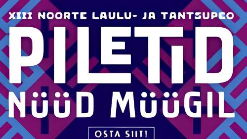 XIII noorte tantsupidu Sillad