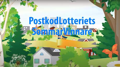 Postkodlotteriets sommarvinnare