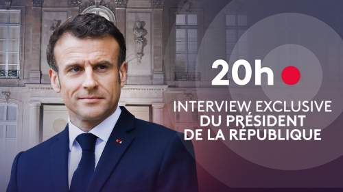 Interview exclusive du président de la République Emmanuel Macron