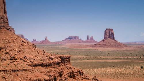 Les grands espaces de l'Ouest américain