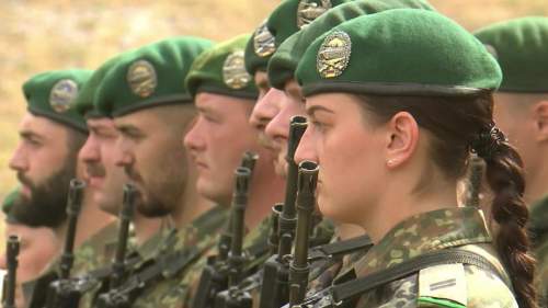 At the Ready with NATO - Soldiers from Thuringia Secure Eastern Flank