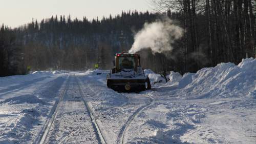 Alaskan rautatiet