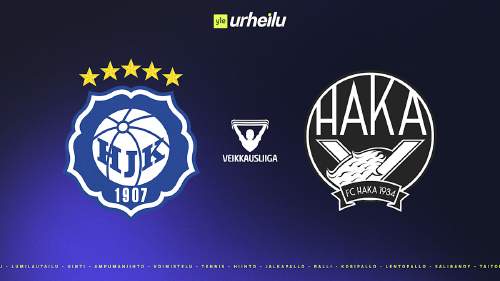 Jalkapallon Veikkausliiga, HJK - Haka