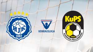 Jalkapallon Veikkausliiga, HJK - KuPS