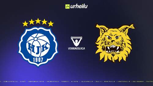 Jalkapallon Veikkausliiga HJK - Ilves