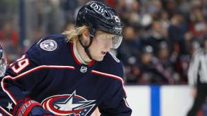 NHL: Columbus Blue Jackets - Calgary Flames