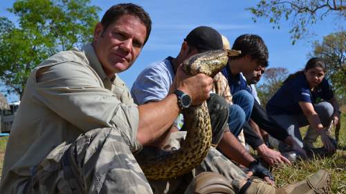 Swimming With Monsters: Steve Backshall