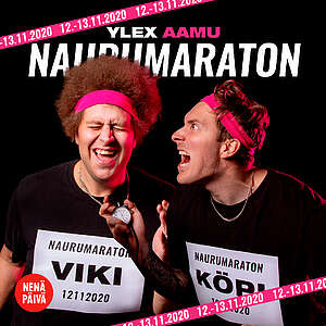 YleX Aamu: Naurumaraton 2020